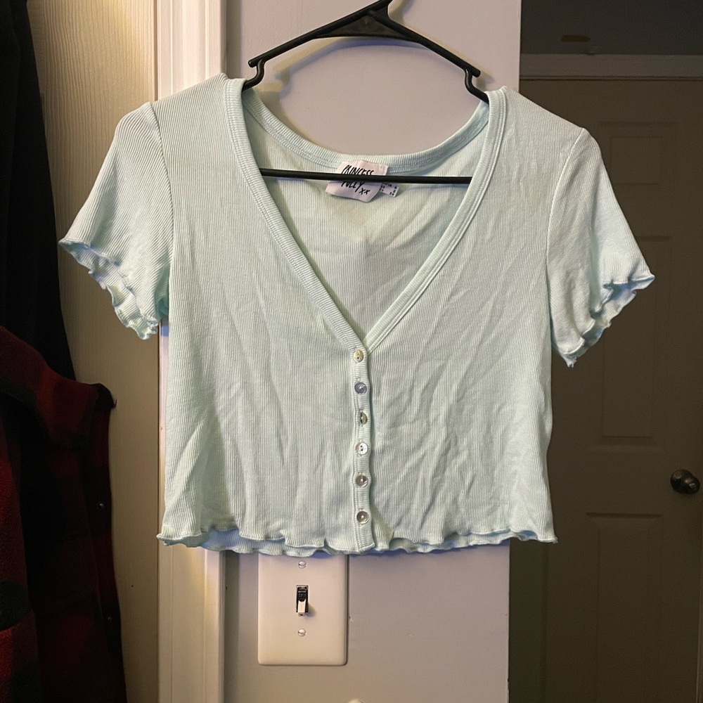 Princess Polly Baby Blue Top